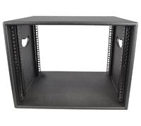 8U 19" Rack Sleeve with Front & Rear Rack Strip