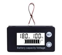 8V-100V Car Motorcycle Voltmeter LCD Acid Voltages Tester Digital Electricity Meter Voltages Meter Energy Management Battery Voltage