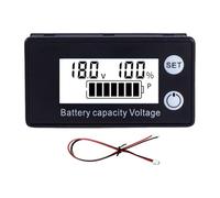8V-100V Voltages Tester LCD Digital Electricity Meter Acid Lithium LiFe Digital Voltmeter For Automotive Application Battery Voltage Meter