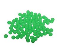 8VFM 100Pcs 8mm Green Glow in The Dark Round Luminous Beads Acrylic Fishing Float Tackle Tools