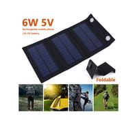 (8W 18V) Outdoor Hiking Waterproof Foldable Solar panel For Phone power bank Solar USB Portable Solar Cells Charger camping Accessories