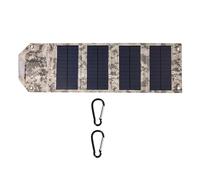 8W 5V Outdoor Emergencies Solar Charging Device Light Weight Folding Cell Plate for Power Station Portable Device for Camping
