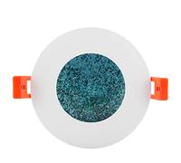 8W LED Diffused Reflective Lamp | Bright Ambient Lamp for Bedroom/Living Room | Electricity - Saving Night Lamp with Safe ABS Shell (Blue)