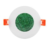 8W LED Diffused Reflective Lamp | Bright Ambient Lamp for Bedroom/Living Room | Electricity - Saving Night Lamp with Safe ABS Shell (Green)