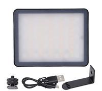 8W RGB Video Light with 80 LED Beads, 13 Lighting Modes, Rechargeable Battery - 360° Rotation, Magnetic Mount, Versatile Live Streaming & Photography Fill Light