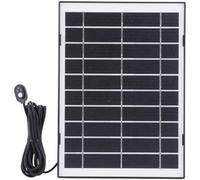 8W Solar Panel Charger for Arlo for Ultra for Pro 4 Weatherproof(Black) | Monocrystalline cells, efficient conversion, all-day for power, rain resistant, fits for arlo for Ultra Pro 4