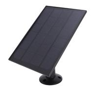 8W Solar Panel for Bird Feeder Camera, 2 in 1 Upgraded Weather Proof 360 Degree Adjustable USB C Solar Panels Charger for Security Camera, 9.8ft Cable (Black)