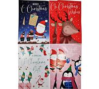 8X Christmas Money Envelopes - Cash Holders - Festive Characters - Kids/Boys/Girls