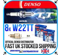 8x DENSO W22TT NICKEL TT SPARK PLUGS FOR ASTON MARTIN ZAGATO 5.3 01.86-12.89