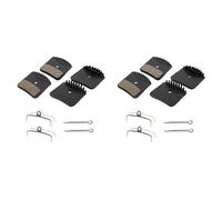 8x Disc Brake Pads for Shimano H03C H03A SurRon Light Bee X/S Segway X160 X260 Talaria Sting MX3 MX4 Black