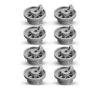 8x Dishwasher Wheels AP2802428, Compatible For Neff, Compatible For Bosch, Lower Basket Plastic Rollers Spare Parts 165314 420198