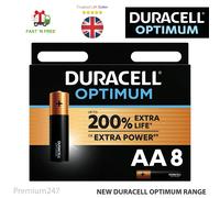 8x Duracell AA Ultra Power Alkaline Batteries Duralock LR6 MX1500 MN1500 Mignon