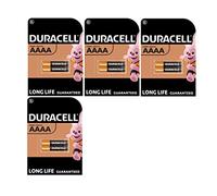 8X Duracell AAA Alkaline (4 Blister Packs of 2 Batteries) 8 Batteries