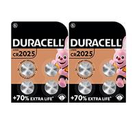 DURACELL DL2025/CR2025/ECR2025 Batteries - Pack of 4
