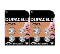 DURACELL DL2032/CR2032/ECR2032 Batteries - Pack of 4