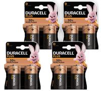 8x Duracell D Size Plus Power Long Lasting Alkaline Batteries LR20 MN1300