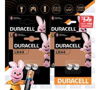 8x DURACELL LR44 1.5V SPECIALTY BUTTON CELL Alkaline Batteries A76 HEXBUG AG13