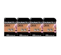 8X Duracell LR44 A76 V13GA 76A (4 Blister Pack of 2 batteries) 8 Batteries