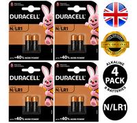 8X Duracell N LR1 MN9100 1.5V Alkaline Battery for Security Remote Alarm Bell