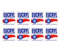 8x Eucryl Original Toothpowder Powerful Stain Removal Teeth Whitening