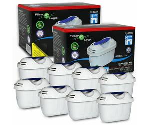 8x FilterLogic Jug Filters Fits All Brita Maxtra Jugs
