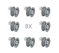 8X FIT Neff Dishwasher UPPER TOP Basket Wheel wheels 00611666