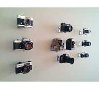 8x Floating Camera Wall Mount Display Brackets For Photographers, Vintage Cameras Collection Stands (8)