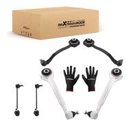 8X FRONT UPPER LOWER SUSPENSION CONTROL ARMS FOR MERCEDES CL203 W203 A209 C209