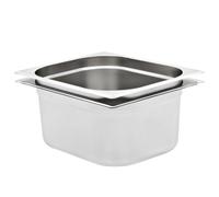 8x Gastronorm Containers GN 1/2 Stainless Stackable Tray Multi Sizes vidaXL