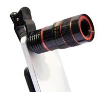 8x Hd Cell Phone Lens-28x Telephoto Lens with Shutter for Mobile Phone Camera Magnifying Glass Black