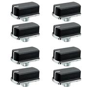 8x Knobs Compatible With Belling Cooker Oven Hob Stove Grill Control Knob Dial & 083240900 (Pack Of 8)