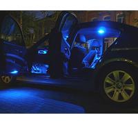 8x LED bulbs interior lights SET automotive courtesy light car lamps BLUE from Pro!Carpentis compatible with X Trail T31 from 2007 up