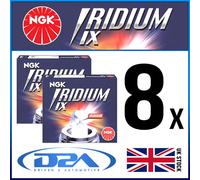 8x NGK BPR6EIX 6637 Iridium IX Spark Plugs