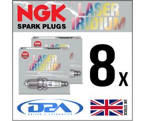 8x NGK CR9EIB-9 92579 Laser Iridium Spark Plugs