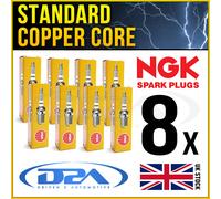 8x NGK DPR7EA-9 5129 Standard Spark Plugs