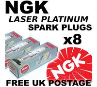 8x NGK Platinum SPARK PLUGS LAND ROVER DISCOVERY I II 4.0 lt FACELIFT 02-> #3546