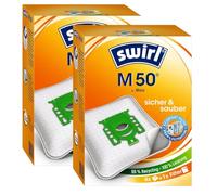 8x Original Swirl M50 Vacuum Cleaner Bags for Miele Duoflex 2000 - S4