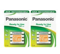 Panasonic AAA Evolta Rech Ba Ean#030072 800mah 4pk