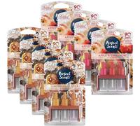 8x Perfect Scents plug in air freshener Refills (4x Apple Cinnamon & 4x Gingerbread) - 3volution Compatible Refill Air Freshener (1Pack=3x20ml) air freshener refill (Apple & Cinnamon & Gingerbread)