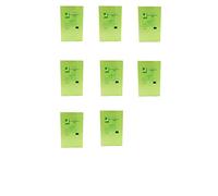 8X Q-Connect Yellow Coloured A4 Copier Paper 80gsm Ream (Pack of 500) KF01096 + Free FINCHLEY Refill Pen