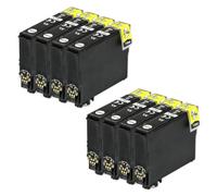 8x T2991 29XL Black Compatible Ink Cartridges to replace Epson Strawberry Inks For Expression Home XP435 Printers
