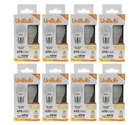 8X Unibulb Led Golf E27 (Es) 470Lm 4.2W 2700K (Warm White) Light Bulb - Pack Of 1