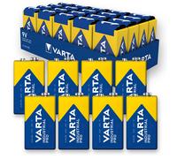 8x VARTA 9V PP3 Batteries INDUSTRIAL PRO Alkaline Battery Block Smoke Alarm