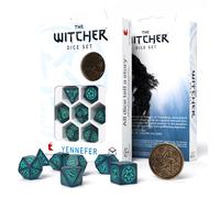 8x Witcher Dice Set Yennefer Sorceress Supreme RPG by Q-Workshop