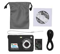 8x Zoom Digital Camera with 5 MP and 2.7-Inch LCD Display, Supports 32GB Memory Card, Portable Design Perfect for Kids and Adults (Black)