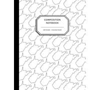 8x10" Composition Notebook - 200 College Ruled Pages - West Virginia State Outline Notebook Journal with Clean White Background for Kids, Preteens, Teens and Adults