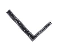 8x12 Inch Heavy Duty Aluminum Alloy Carpenter Square - Precision Right Angle Ruler for Framing, Woodworking & DIY Projects, Durable L-Shaped Measuring Tool for Professional Carpenters