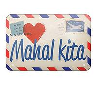 8X12 Metal Sign-I Love You Filipino Love Letter from The Philippines Home Coffee or Bar Wall Decor