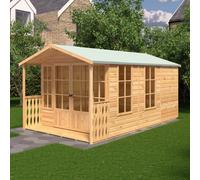 Shire Delmora Summerhouse 8X14 Inc Verandah
