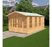 Shire Delmora Summerhouse 8X16 With Double Doors